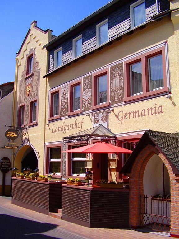 Pensjonat Landgasthof Germania Rüdesheim nad Renem Zewnętrze zdjęcie