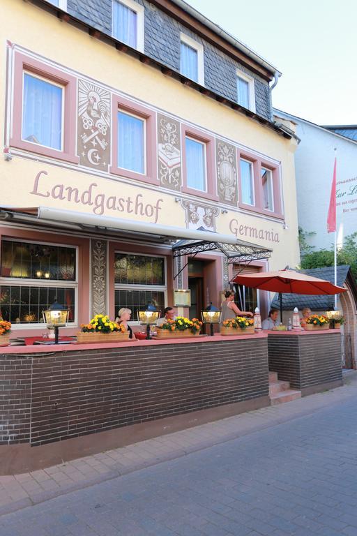 Pensjonat Landgasthof Germania Rüdesheim nad Renem Zewnętrze zdjęcie